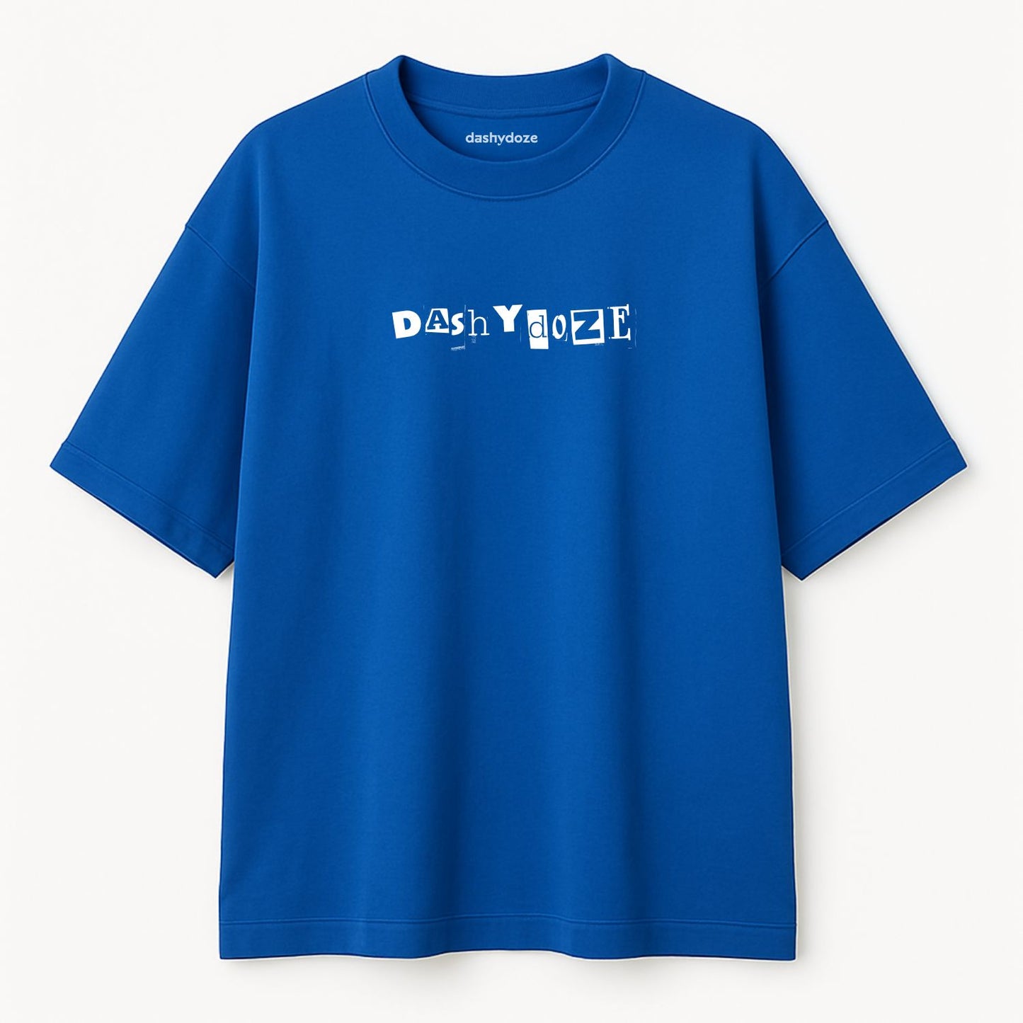 Not Human Oversized T-Shirt – Royalblue