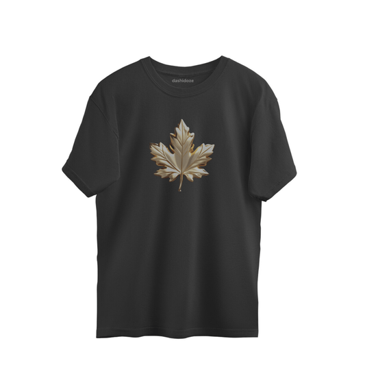 ''Metallic Maple Statement Tee'' - Dashydoze