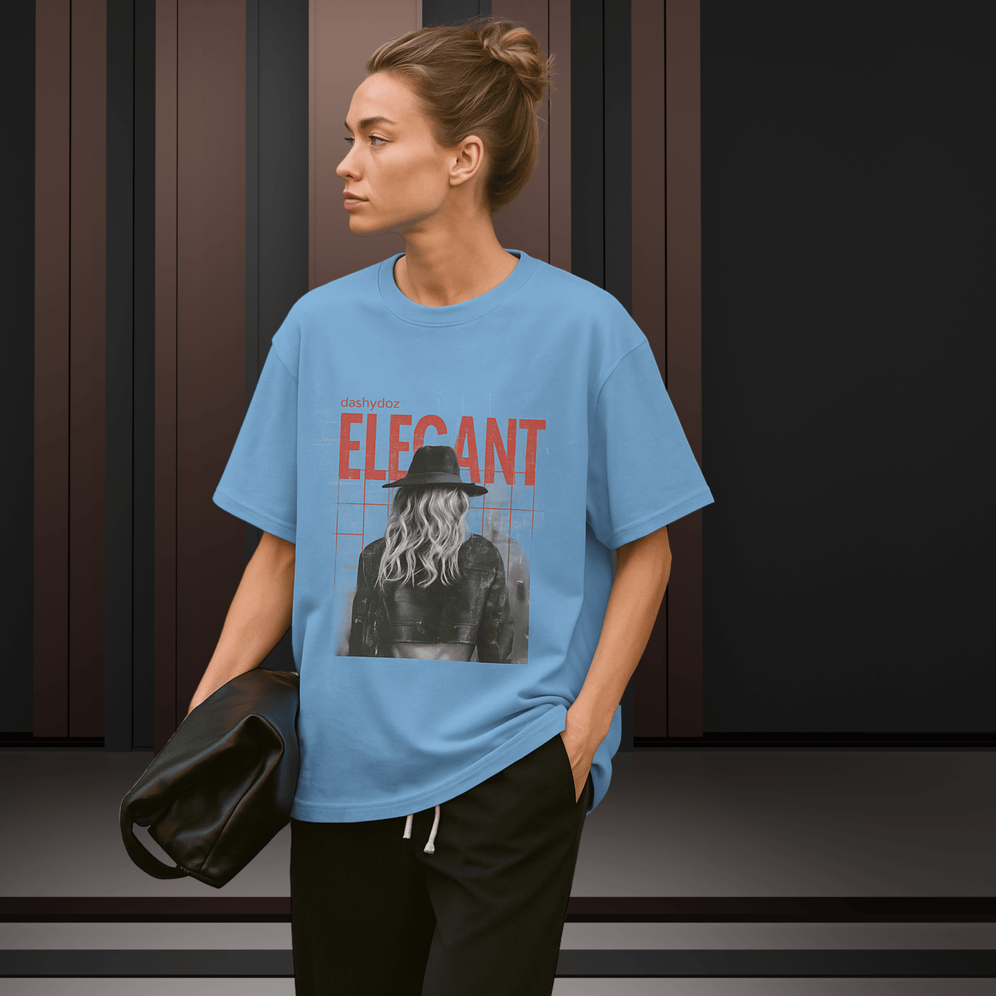 Printrove Elegant Oversize T-Shirt - Unisex Fashion, Comfortable Fit - Dashydoze