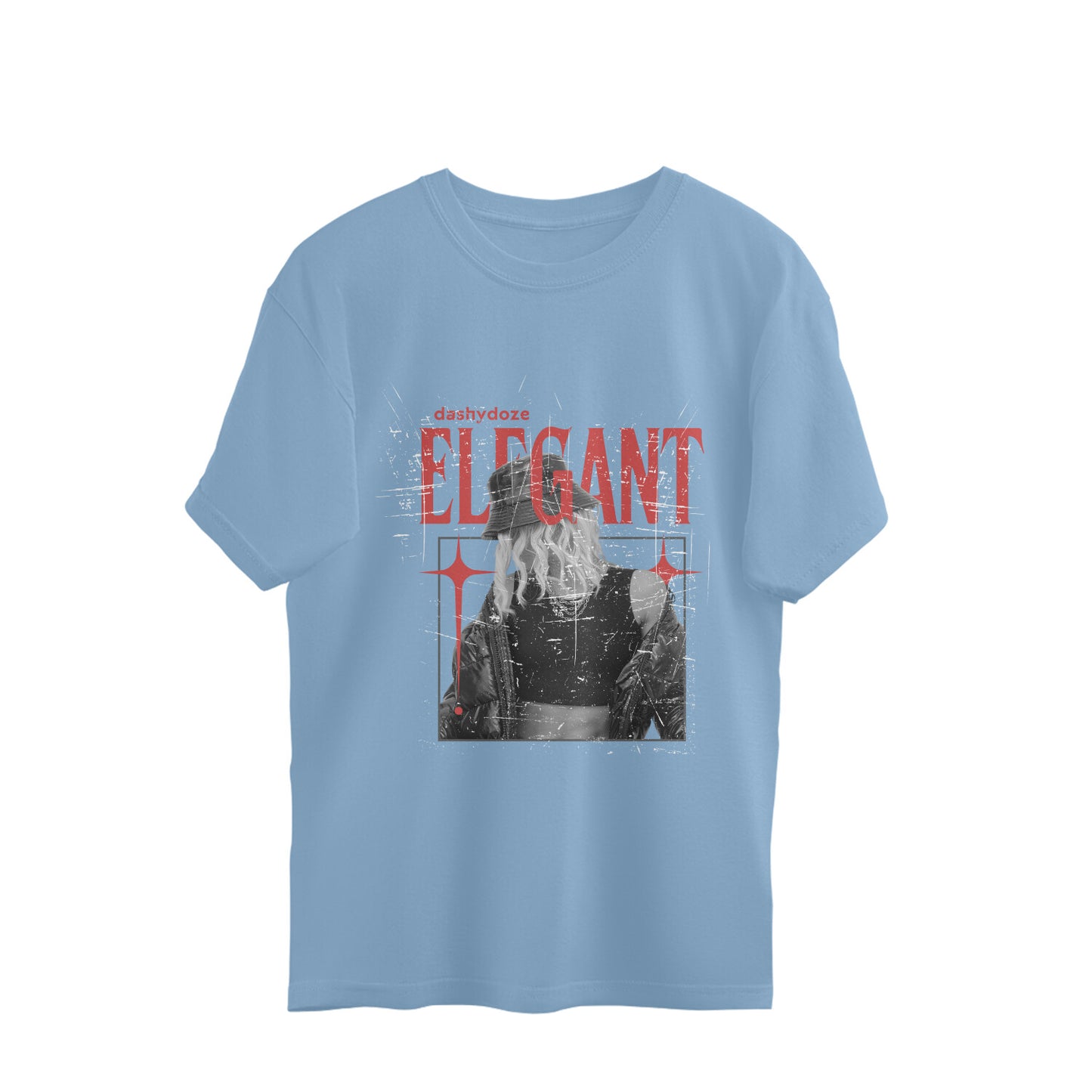 Printrove Elegant Oversize T-Shirt - Unisex Fashion, Comfortable Fit - Dashydoze