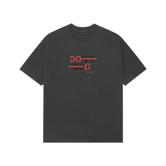 Dashydoze Oversize Unisex T-Shirt - Soft Black Streetwear Essential - Dashydoze